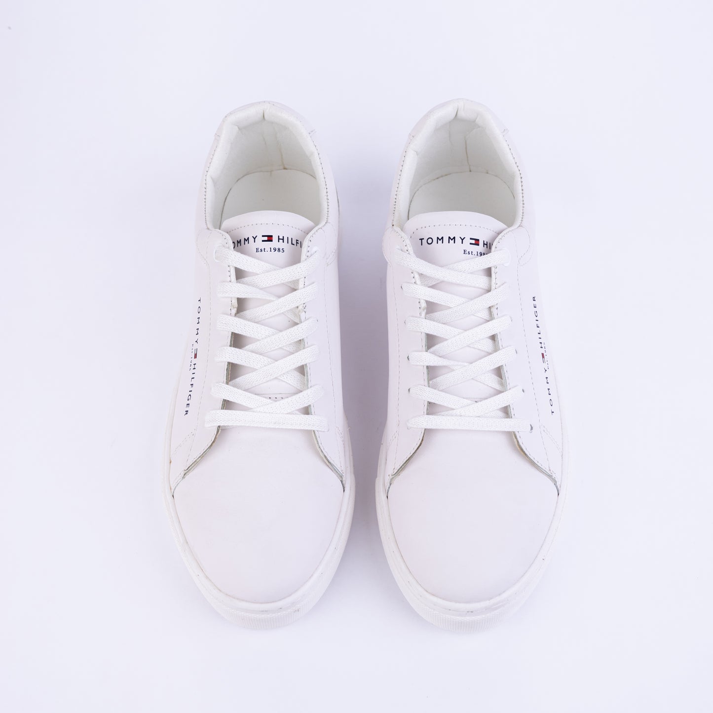 Tommy Hilfiger White Classic Court Sneaker
