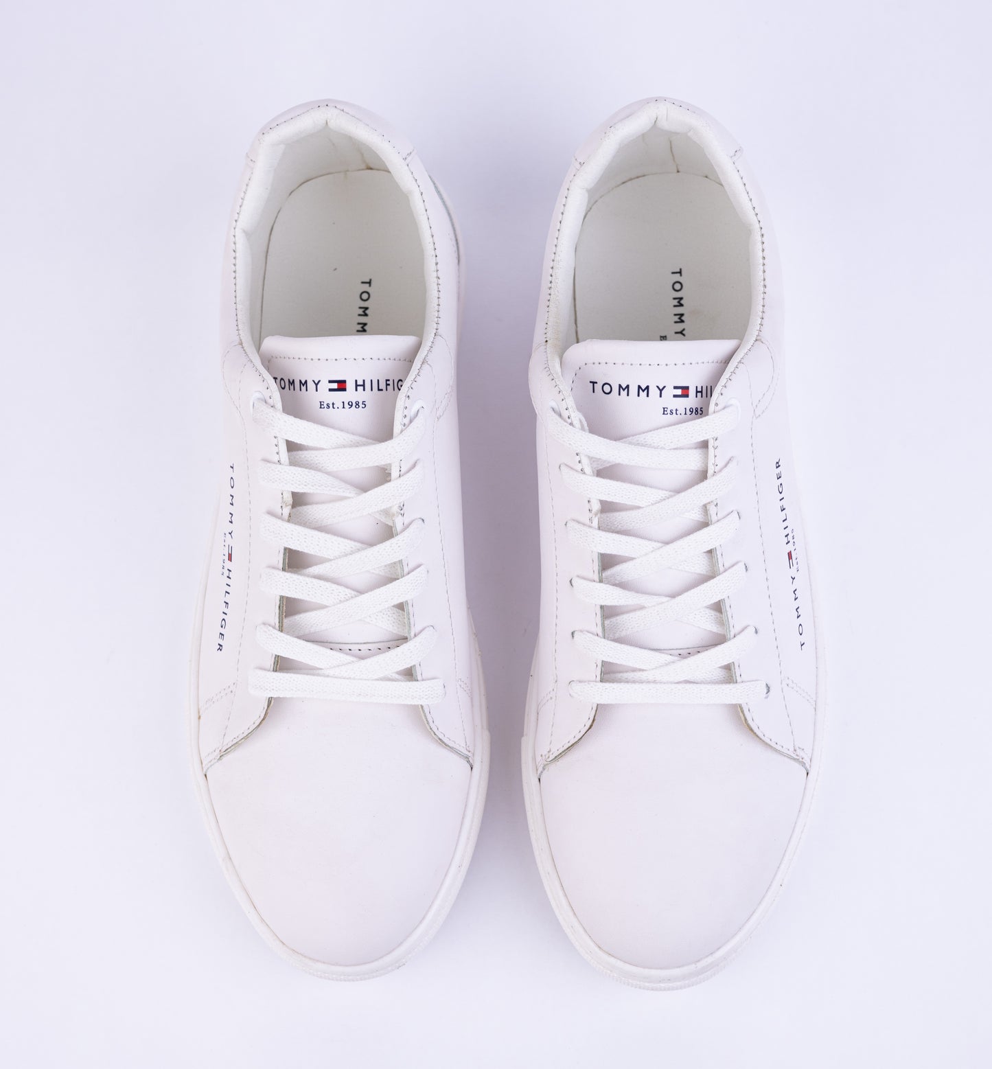 Tommy Hilfiger White Classic Court Sneaker