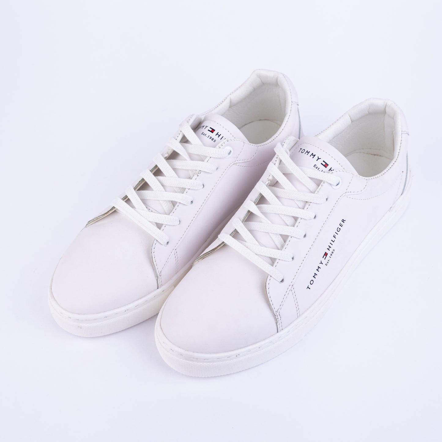 Tommy Hilfiger White Classic Court Sneaker