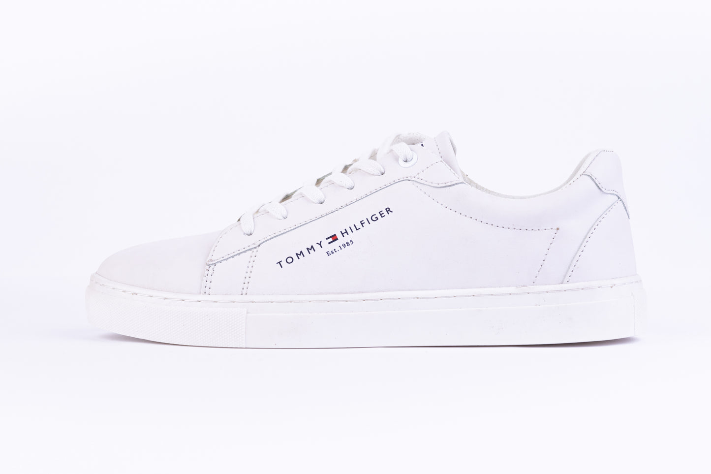 Tommy Hilfiger White Classic Court Sneaker