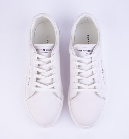 Tommy Hilfiger White Classic Court Sneaker