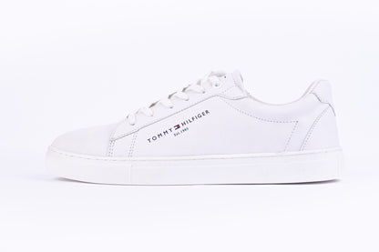Tommy Hilfiger White Classic Court Sneaker